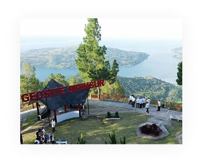 Geosite Sipinsur, Tempat Terbaik untuk Menikmati Keindahan Danau Toba